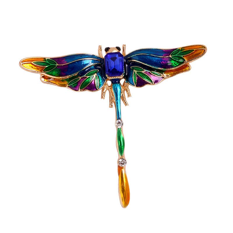 Alloy Dragonfly Brooch