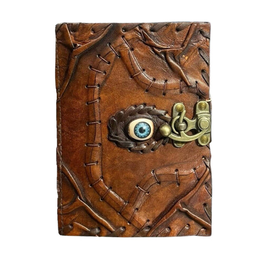 Hocus Pocus Leather Journal Celtic Halloween Diary Book