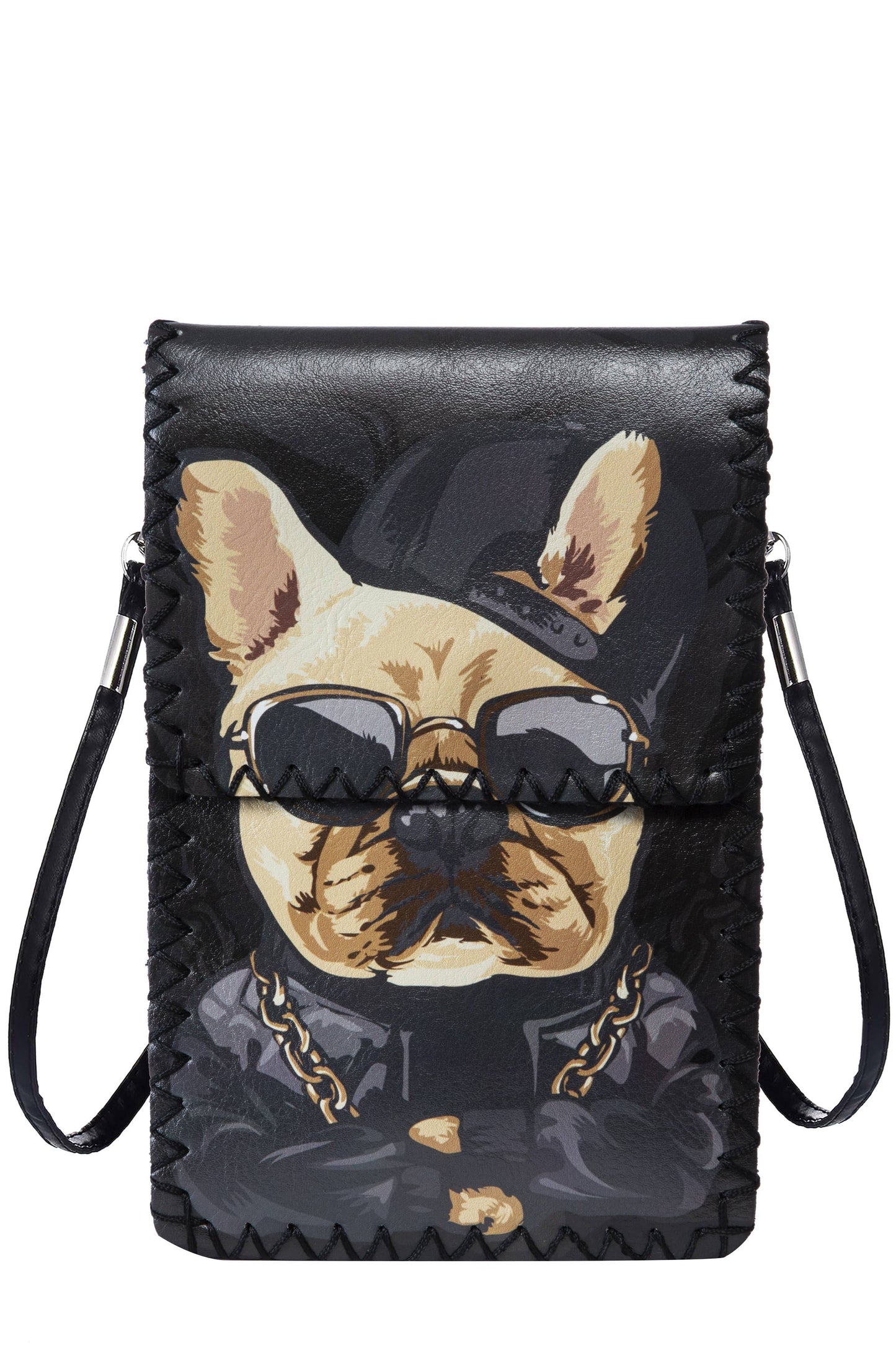 Cartoon Dog Printed Crossbody