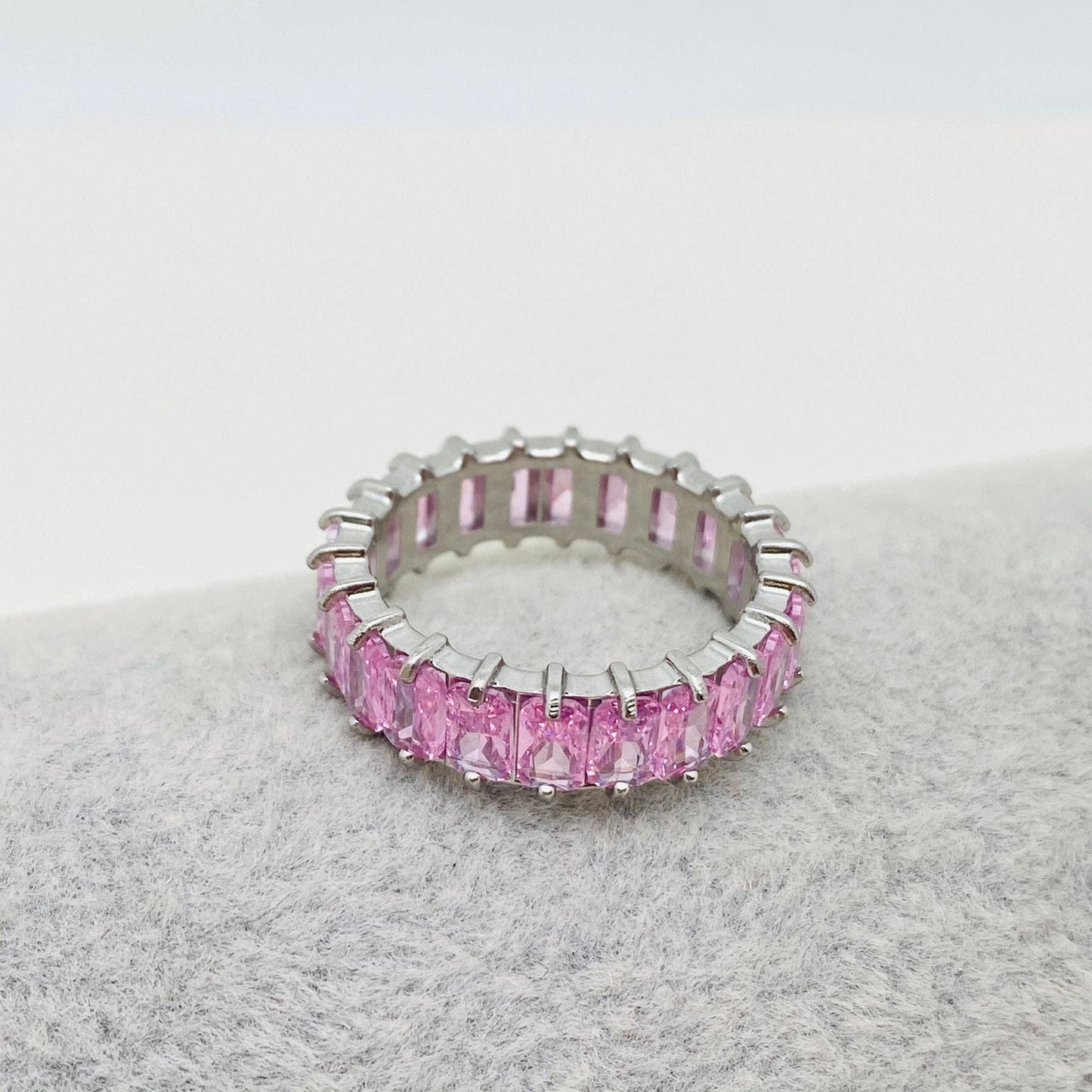 Sparkling CZ Ring