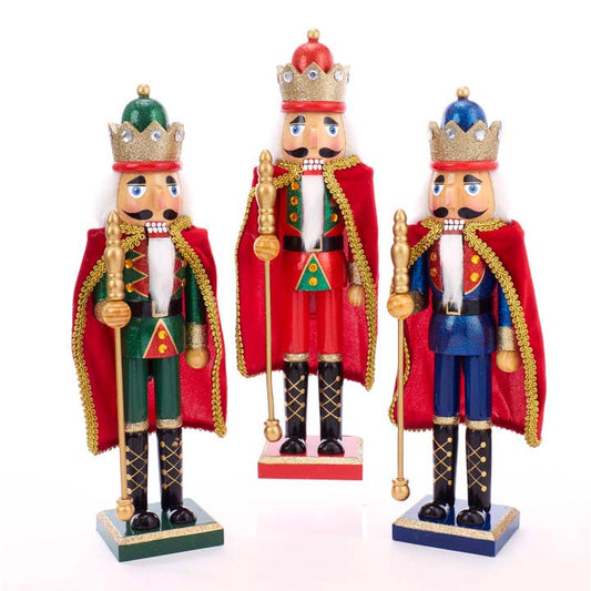 15“ Nutcrackers With Capes