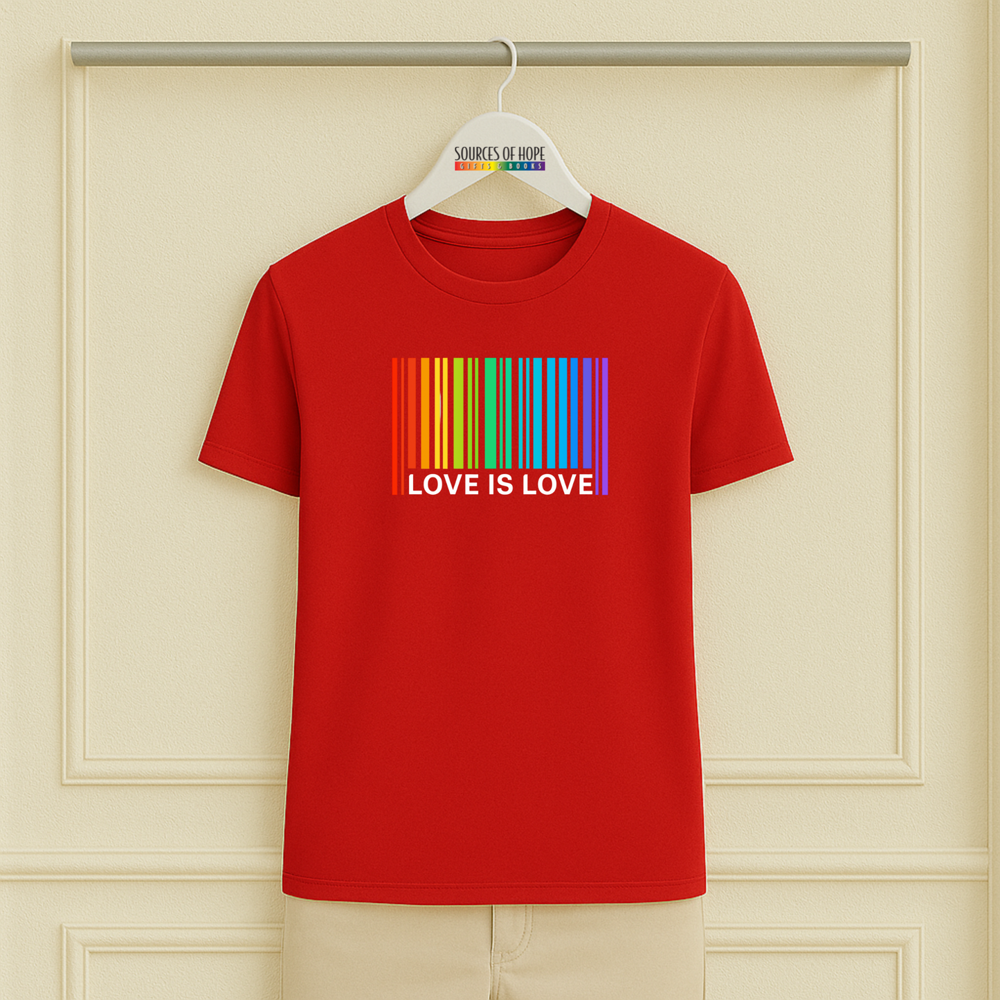 Love is Love Barcode Tee - 11 Colors
