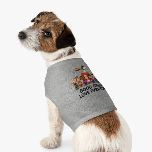 Good Grief, Love Everyone Dog Tee