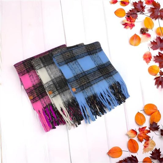 The Giving Project Plaid Scarf
