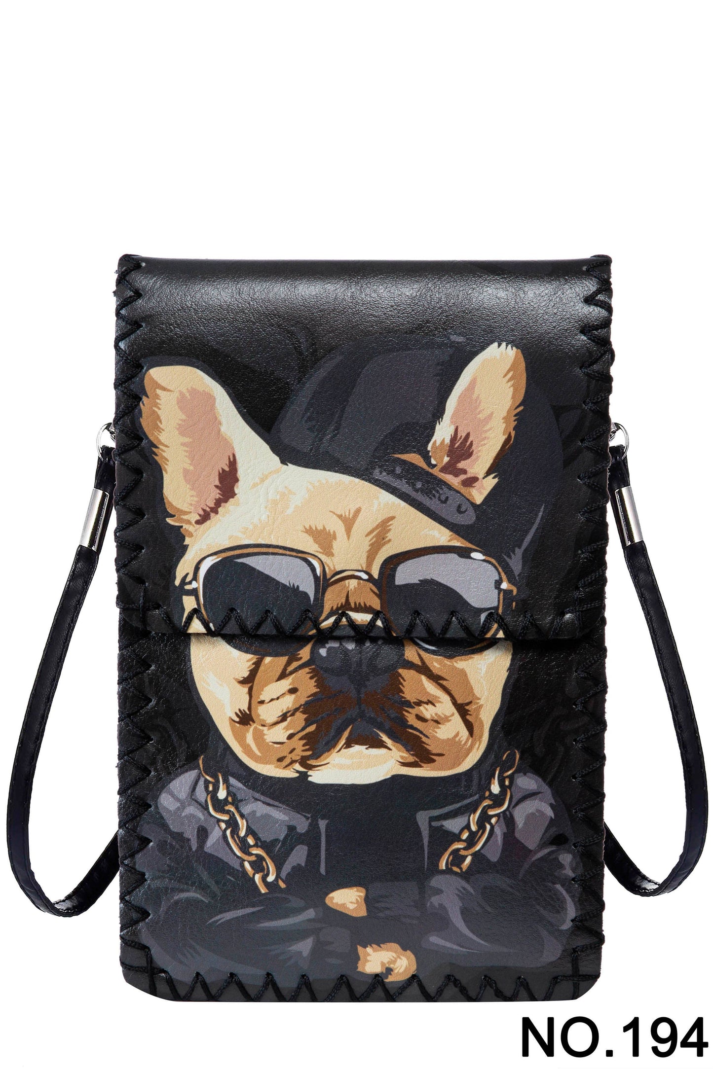 Cartoon Dog Printed Crossbody
