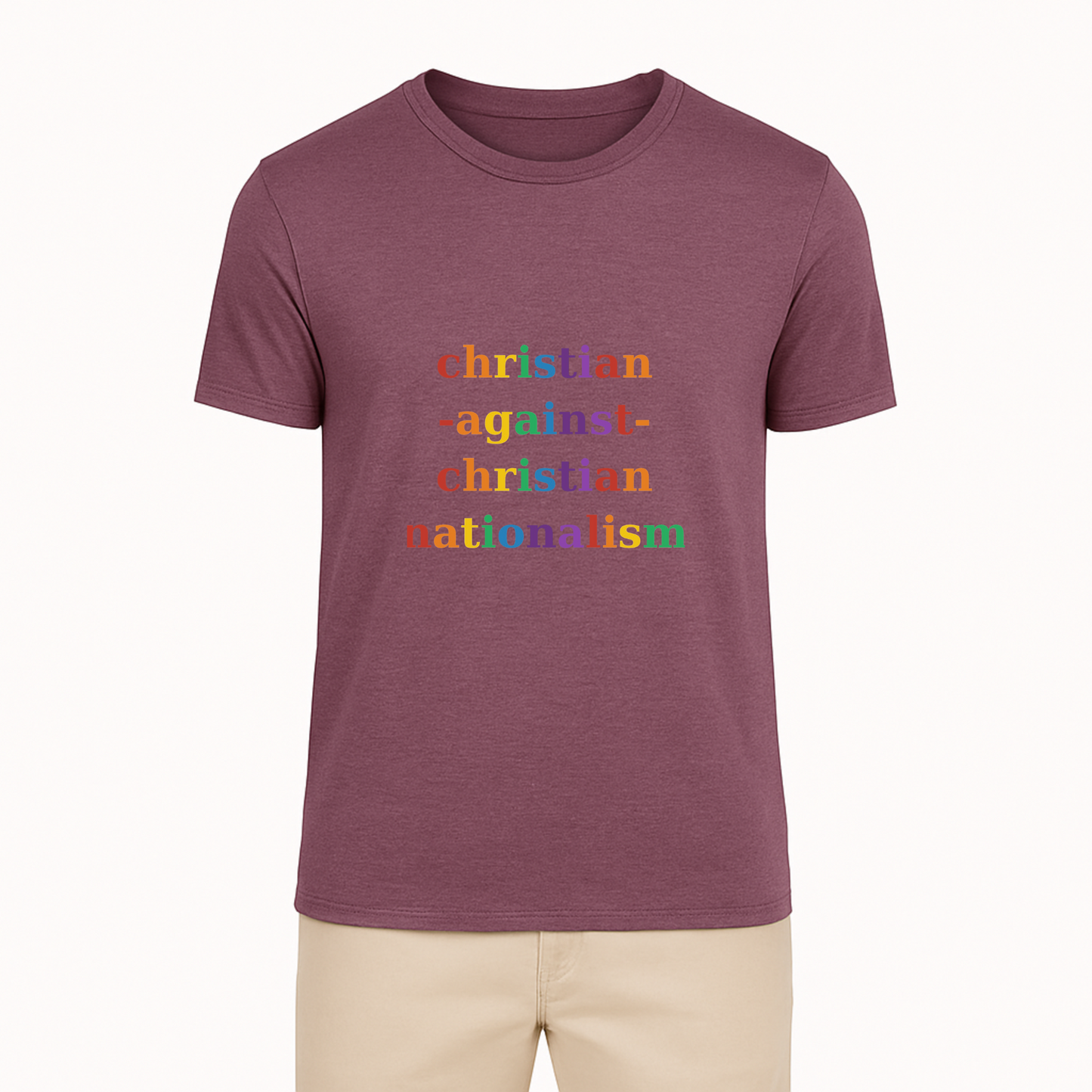 Christians Against Nationalism Tee - 11 Colors