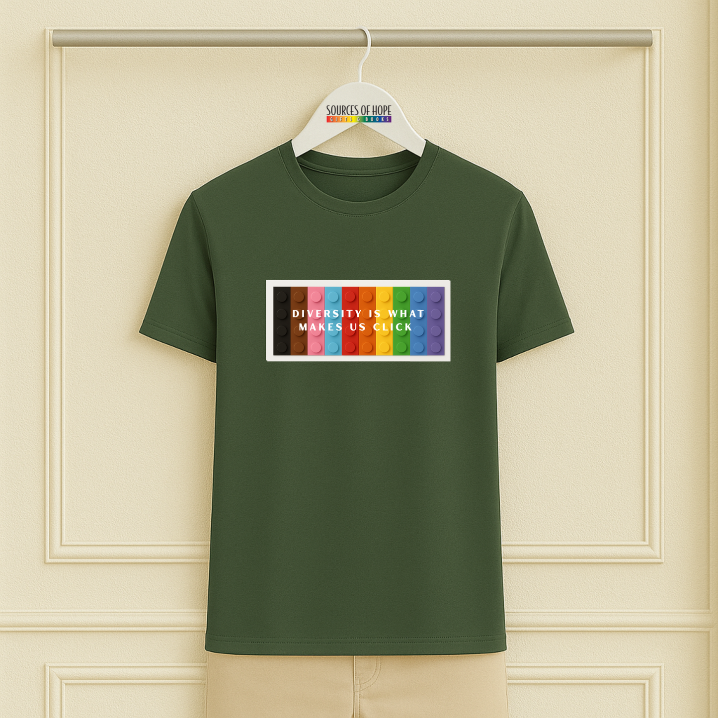 Diversity Makes Us Click Tee - 12 Colors