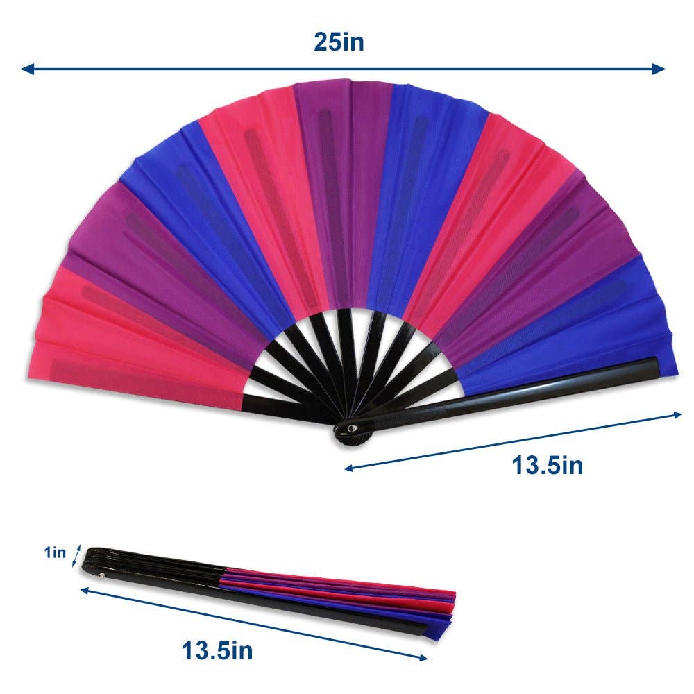 Bisexual X-Large Hand Fan