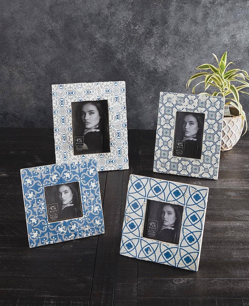 Blue Photo Frame - 4x4