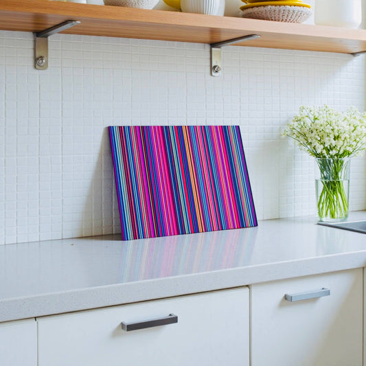 Abstract Lines Serving Tray / Cutting Board