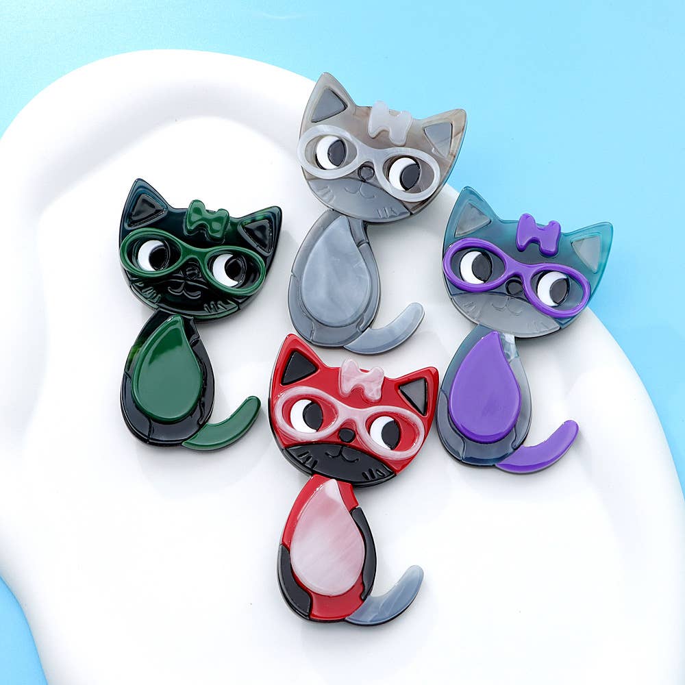 Kitty Acrylic Pin