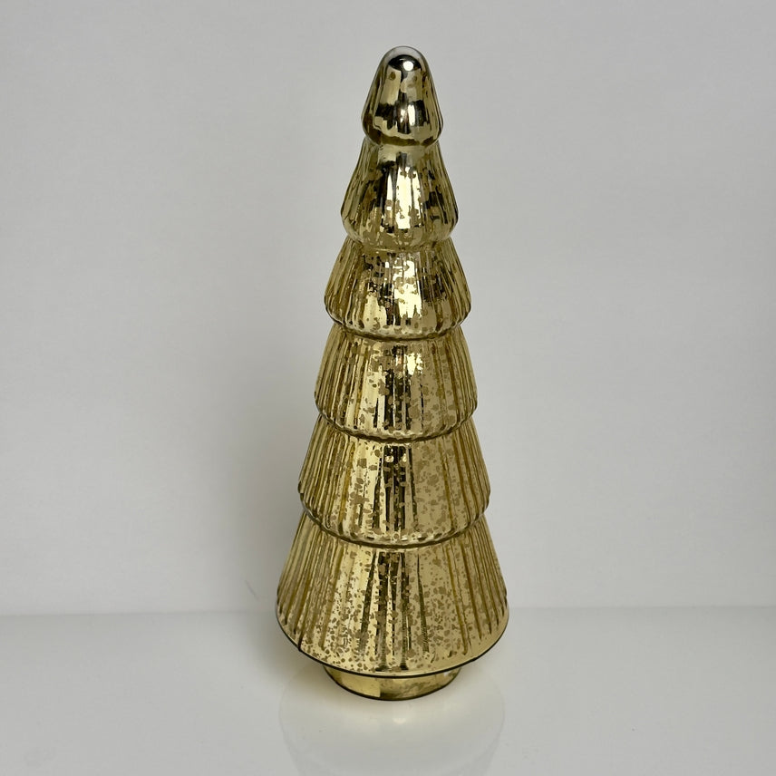 Gold Mercury Glass Tree - Large
