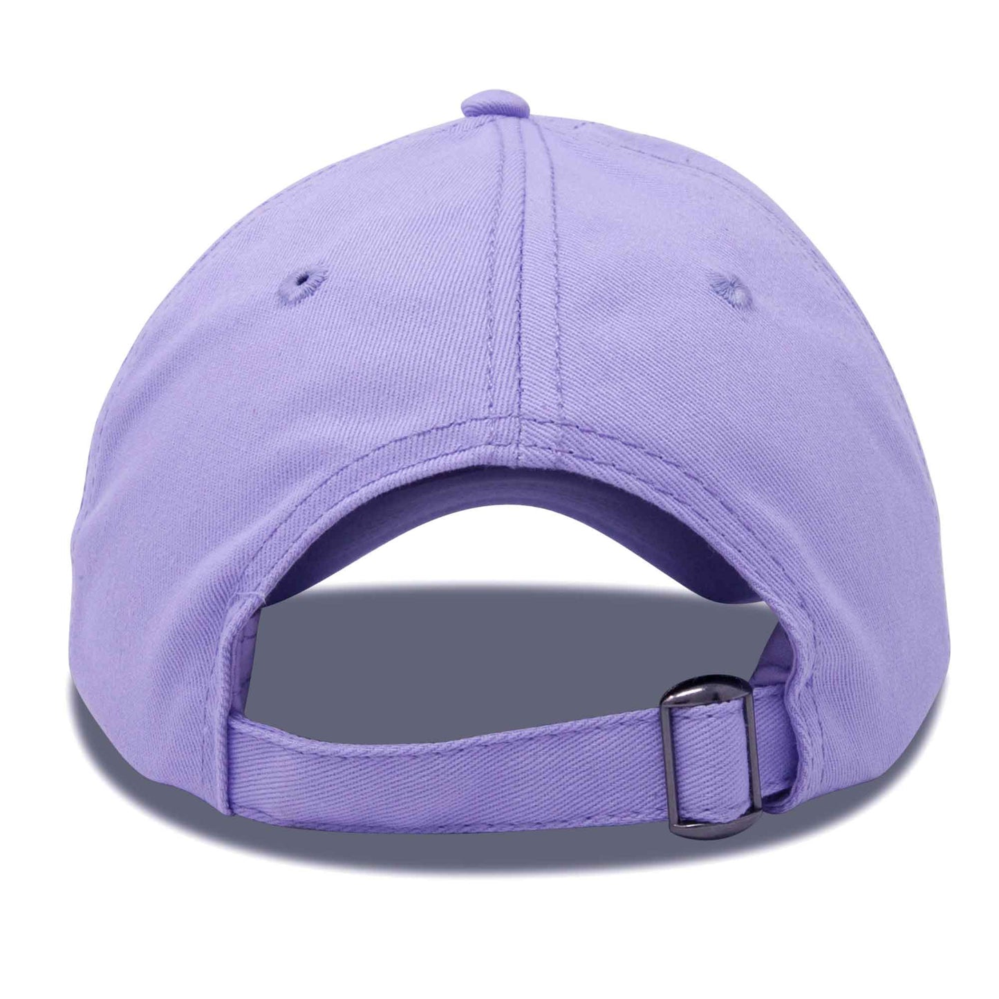 Rainbow Embroidered Heart Cap - Lavender