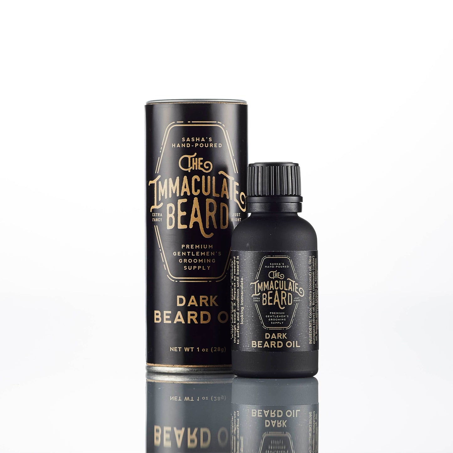 Beard Oil Dark Tobacco Caramel Honey & Rose