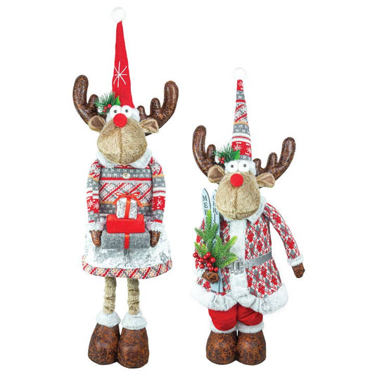 Stretch Legs Winter Moose