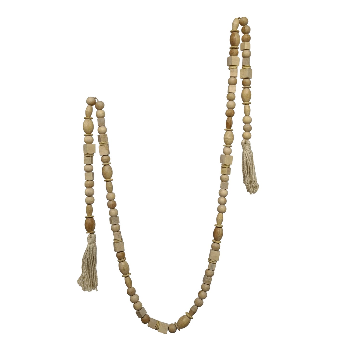 90" Wd BOHO Bead Garland for Christmas, Fall & Everyday