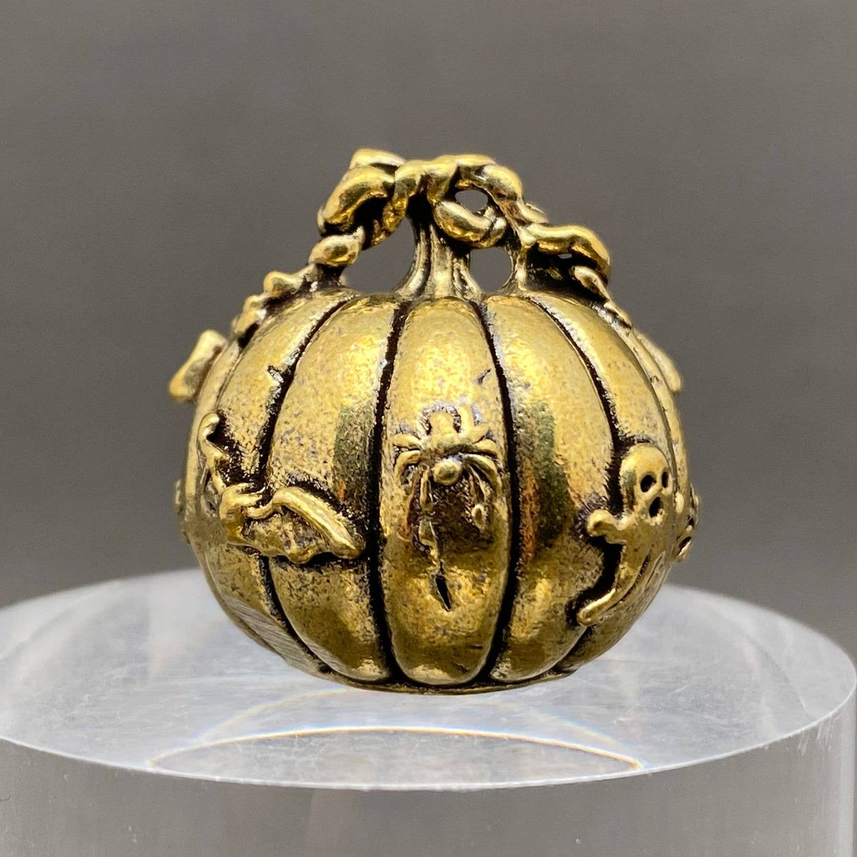 Halloween Pumpkin Brass Crafts Desktop Ornaments