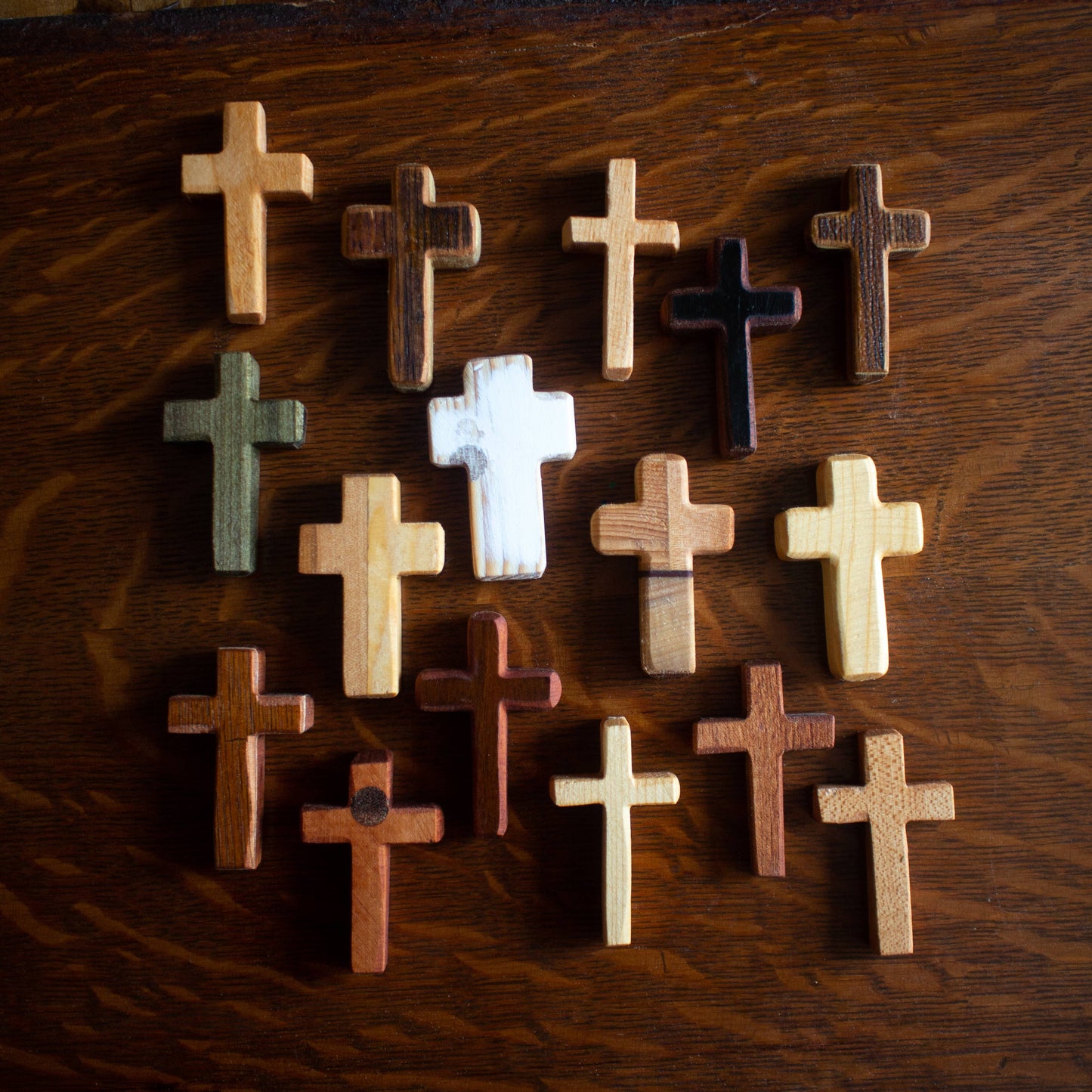 Handmade Wooden Pocket Cross