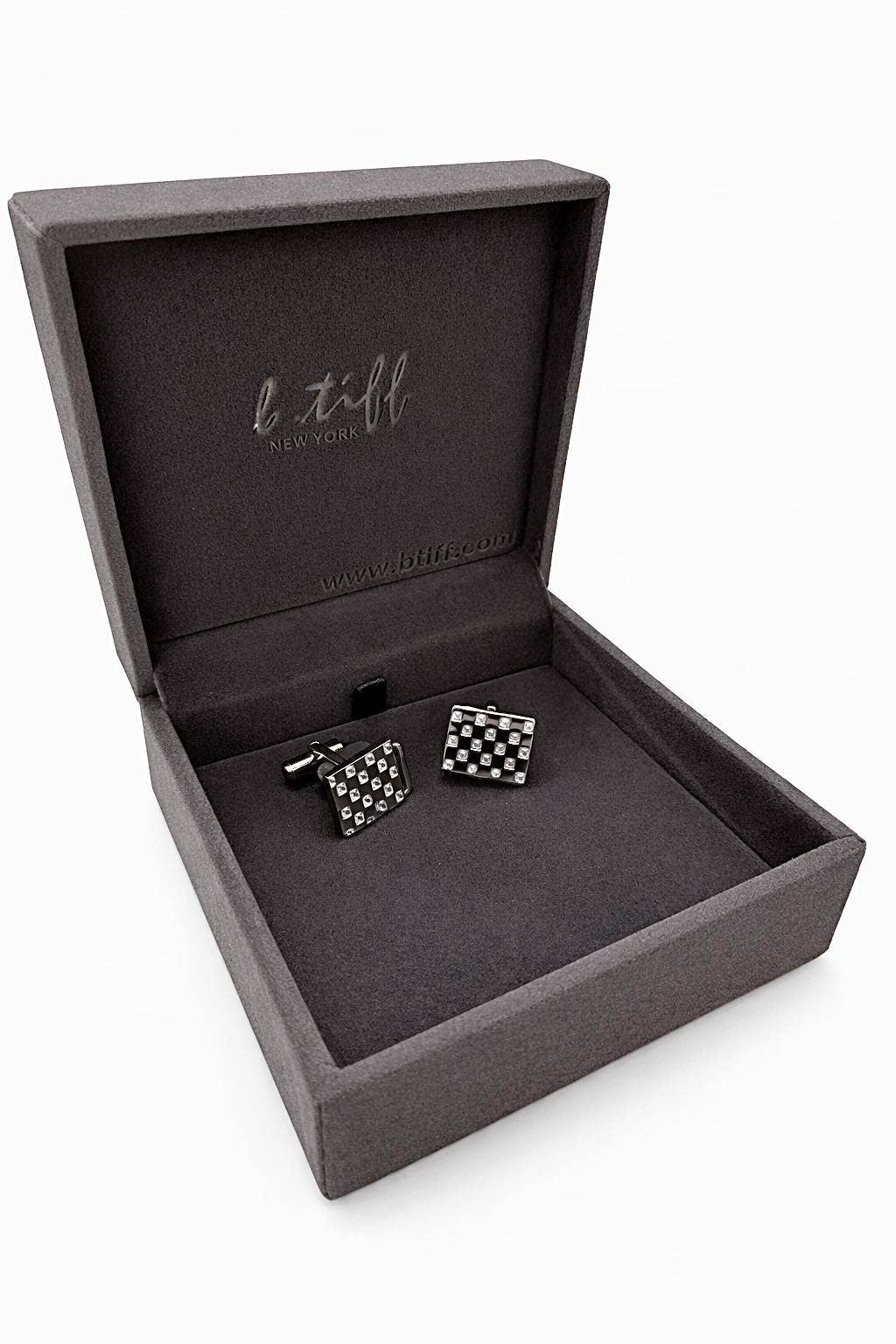 Pavé Trellis Cufflinks