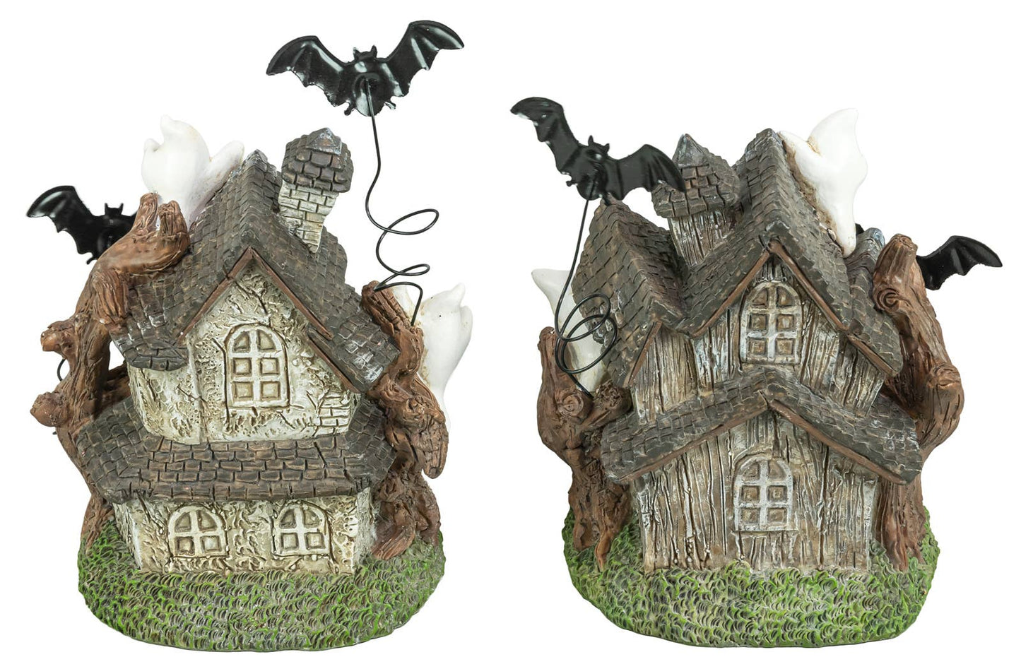 Ghastly Halloween LED Lit Haunted House