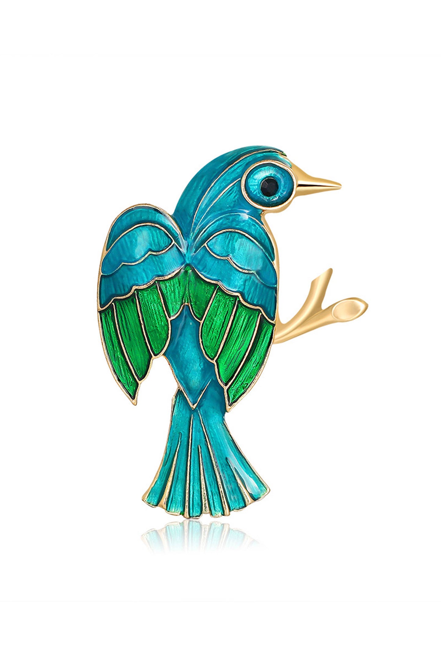 Bird Alloy Brooch Pin