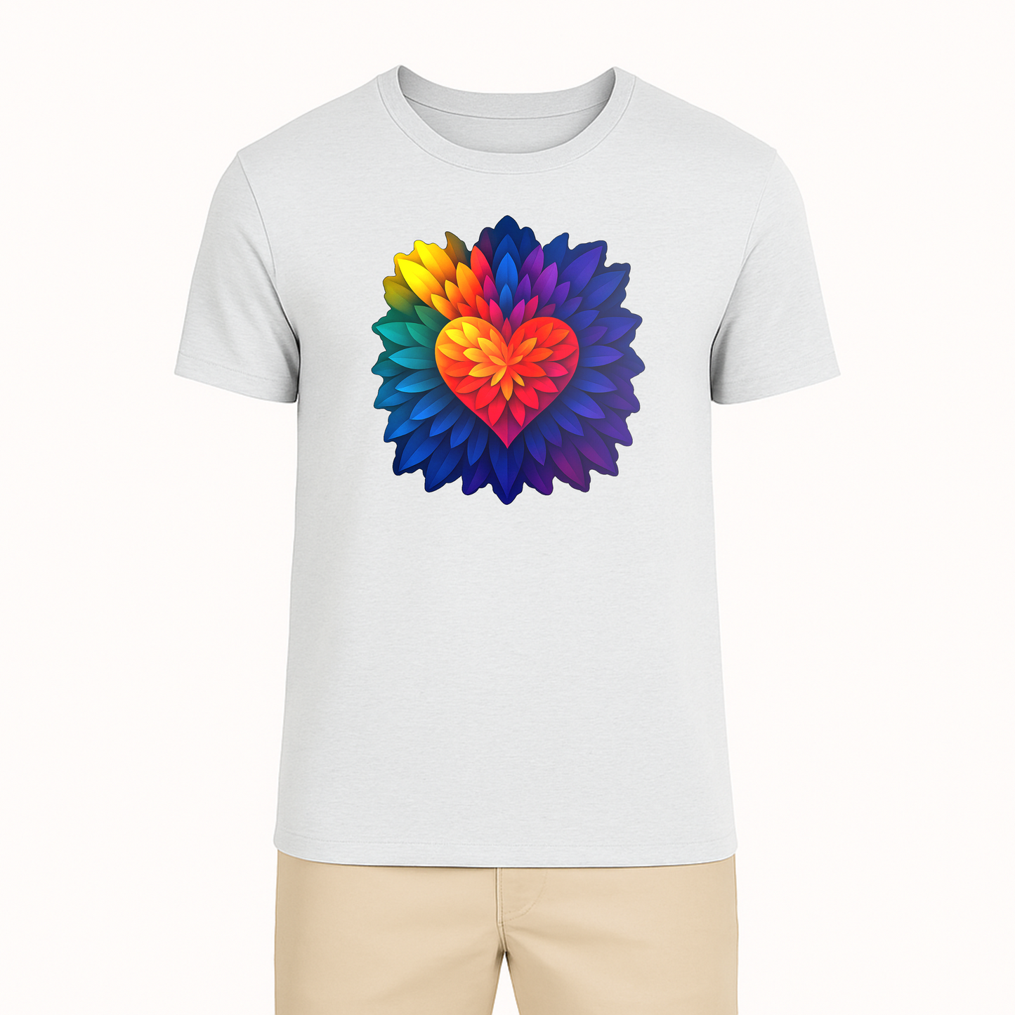 Petals Heart Tee  - 11 Colors
