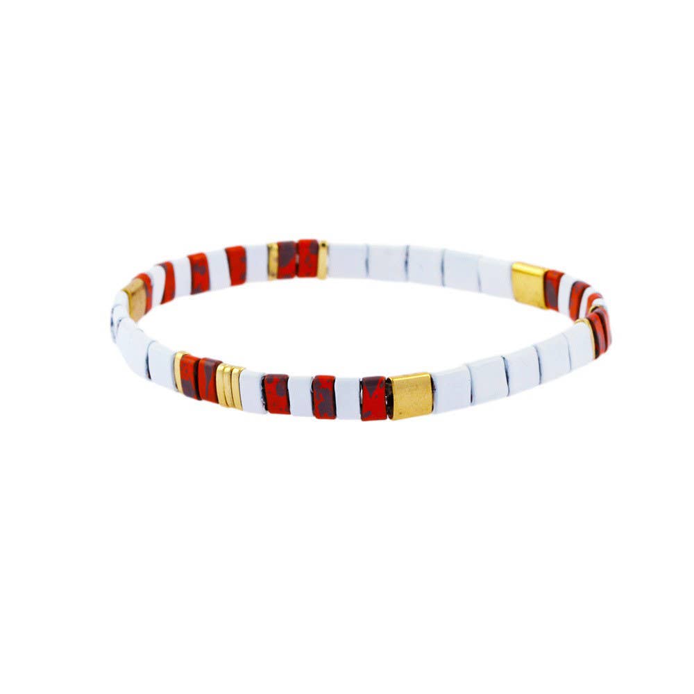 Beaded Elastic Bracelet