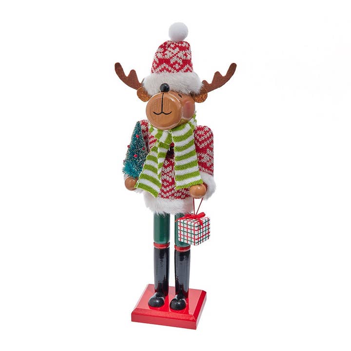 15“ Reindeer Nutcracker