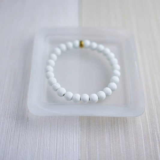 Ivory (Large) Stack Bracelet