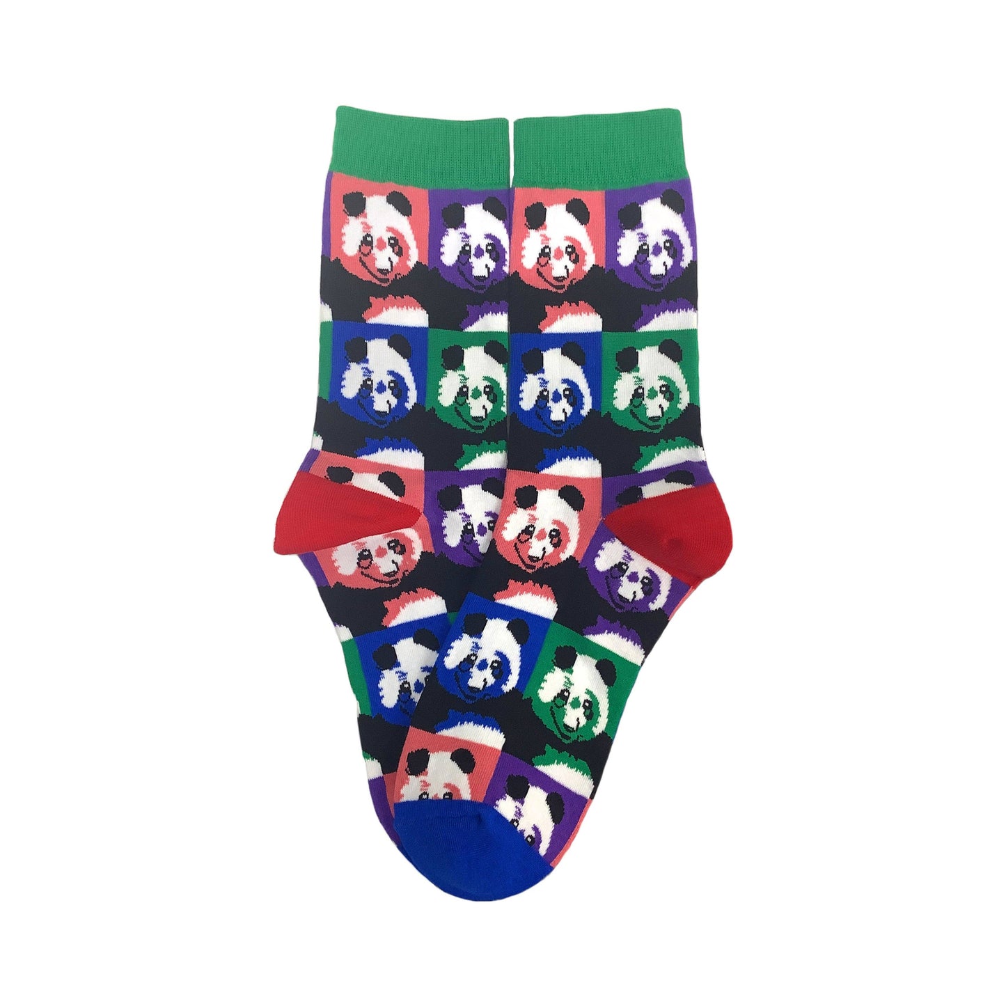 Pop Art Panda Pattern Socks