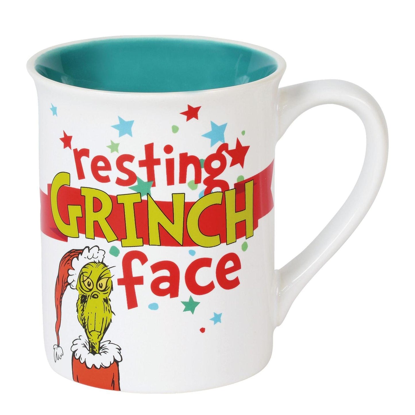 Resting Grinch Face Mug - Clearance