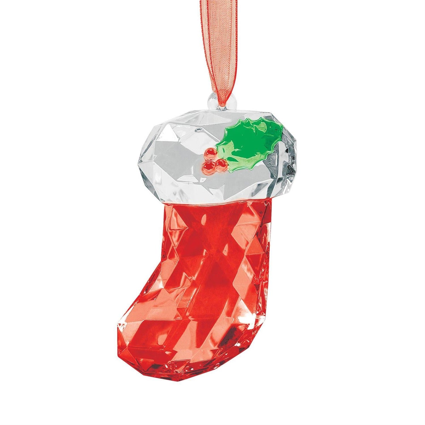 Facets Stocking Ornament
