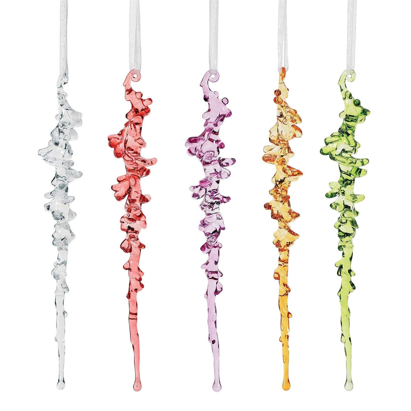 Facets Traditional Icicle Ornament