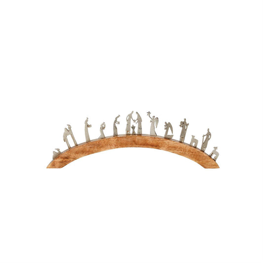 Arched Nativity Figurine