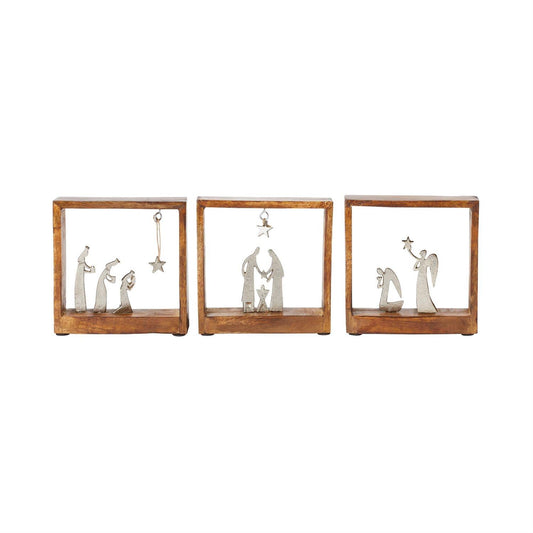 Oh Night Devine - Set of 3 Nativity