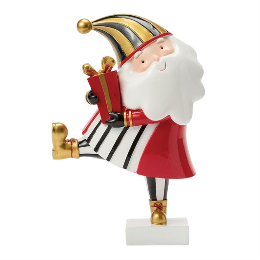 Santa Holding A Giftbox