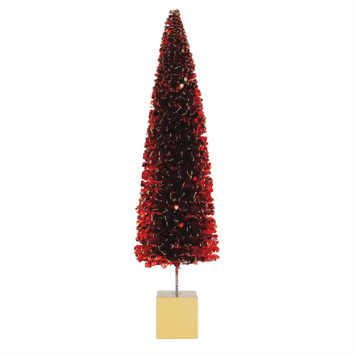 Red Sequined Tree