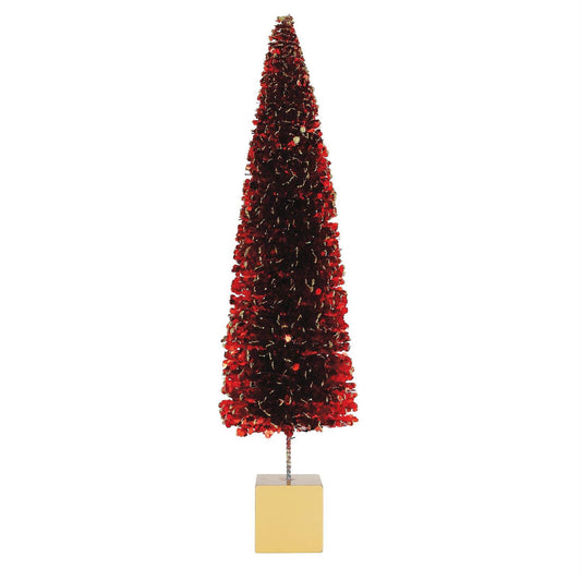 Red Sequined Tree