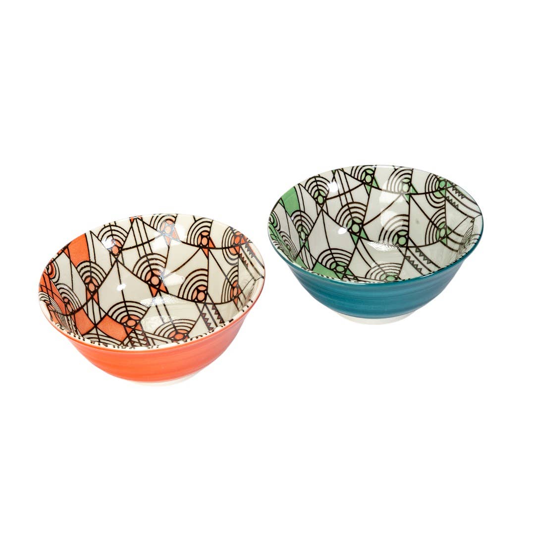 Frank Lloyd Wright April Showers Medium Bowl Set