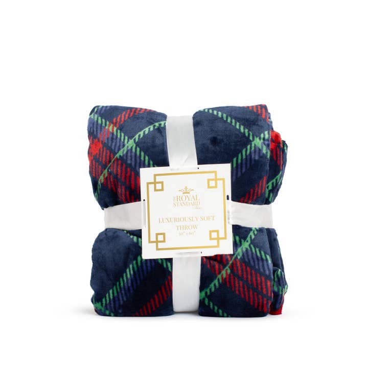 Layton Plaid Throw