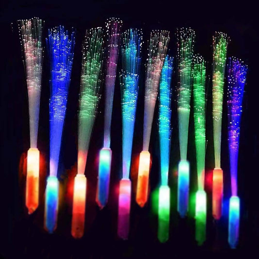 Glowing Fiber Wand Stick