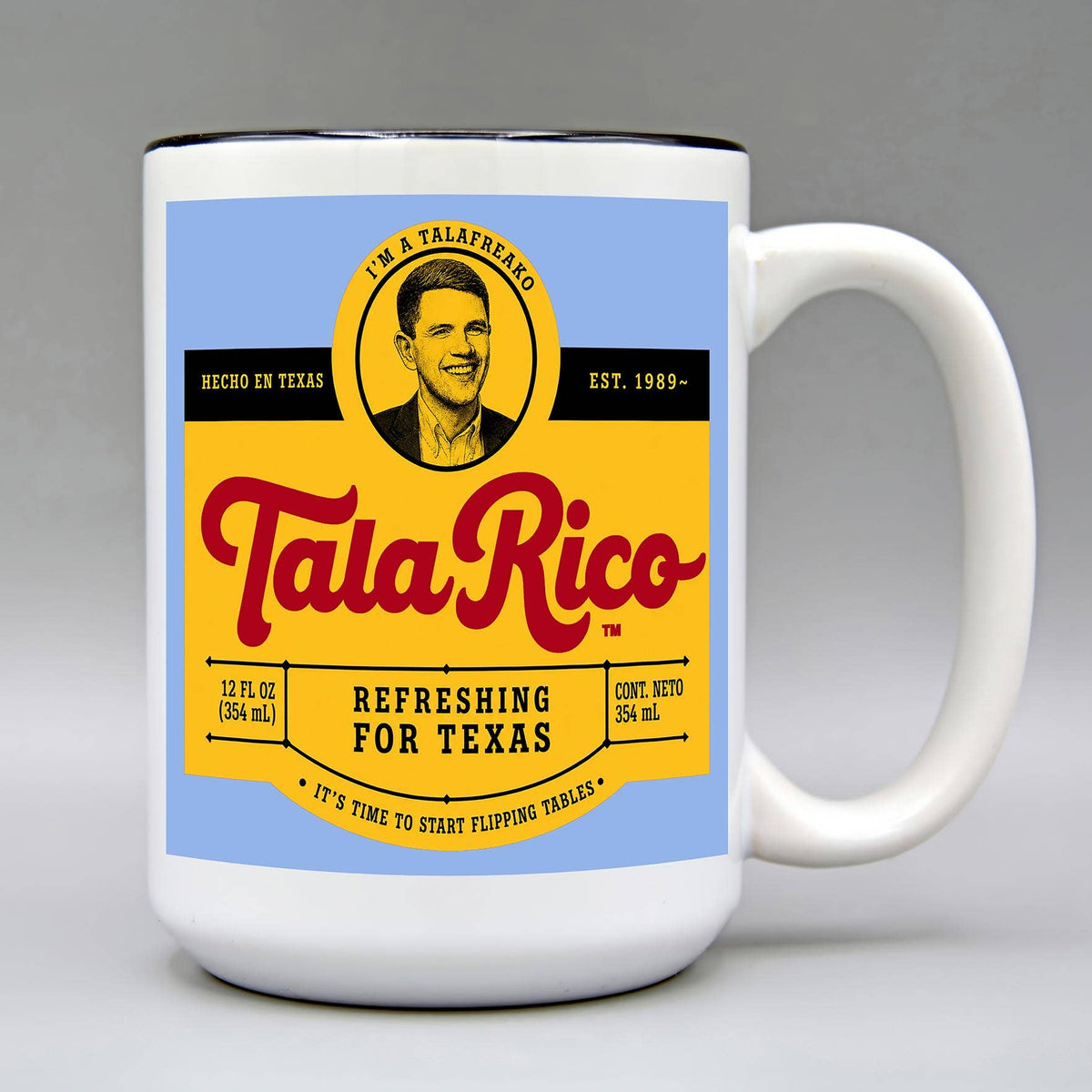 James Talarico - 15oz. Ceramic Coffee Mug
