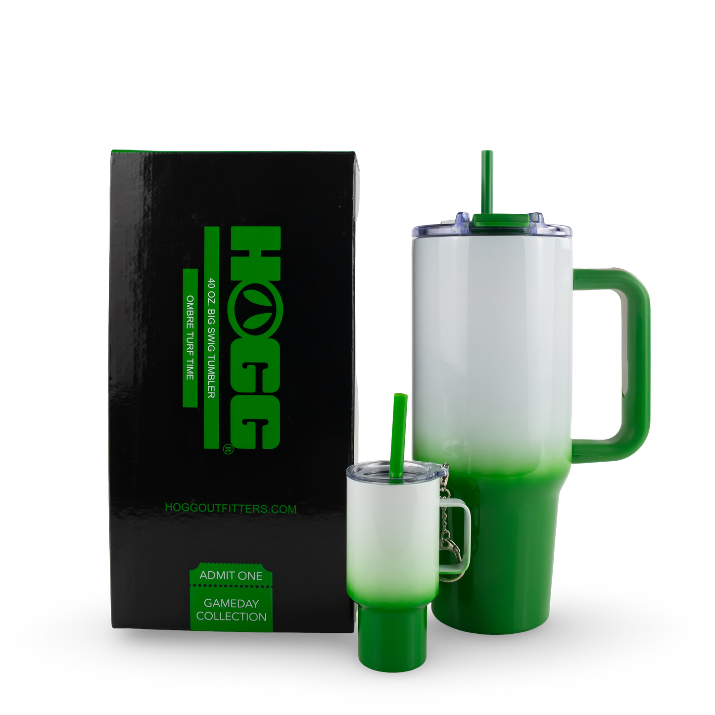 40oz SUBLIMATION TUMBLER BIG SWIG OMBRE + MINI TUMBLER SET