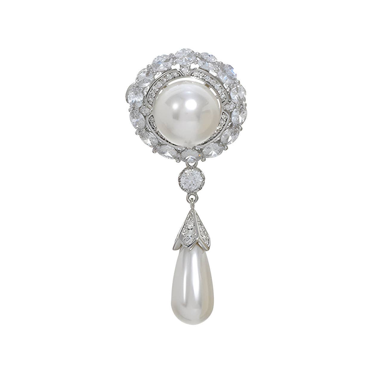Duchess Crystal Alloy Rhinestone Brooch