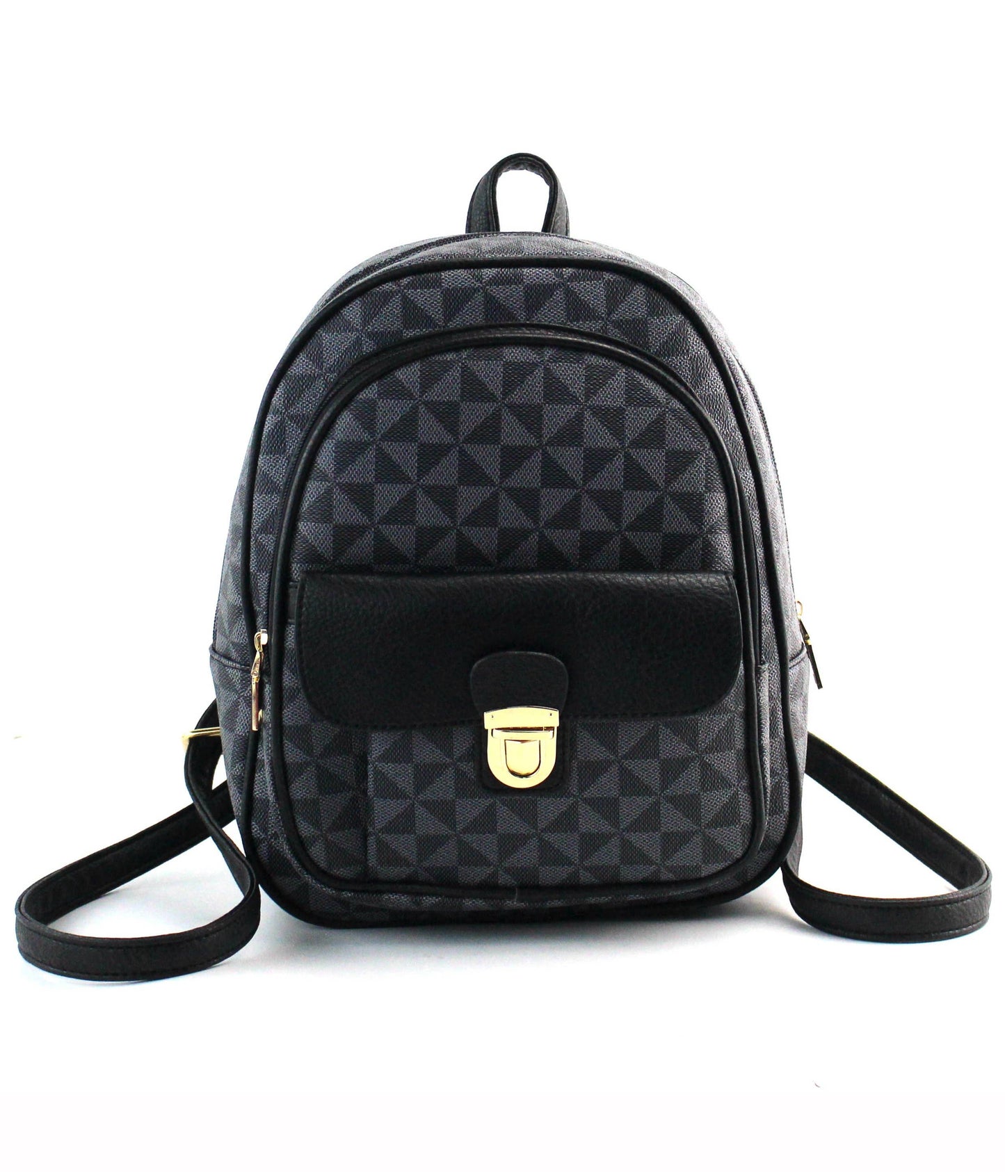 Backpack with Front Flip Pocket