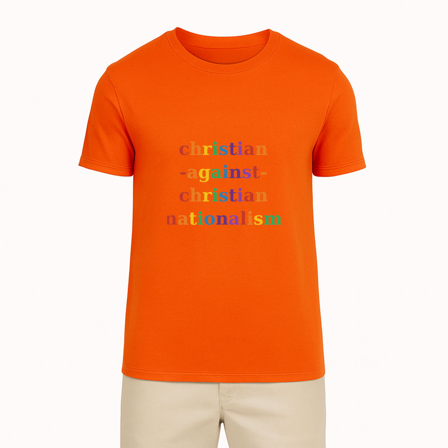 Christians Against Nationalism Tee - 11 Colors