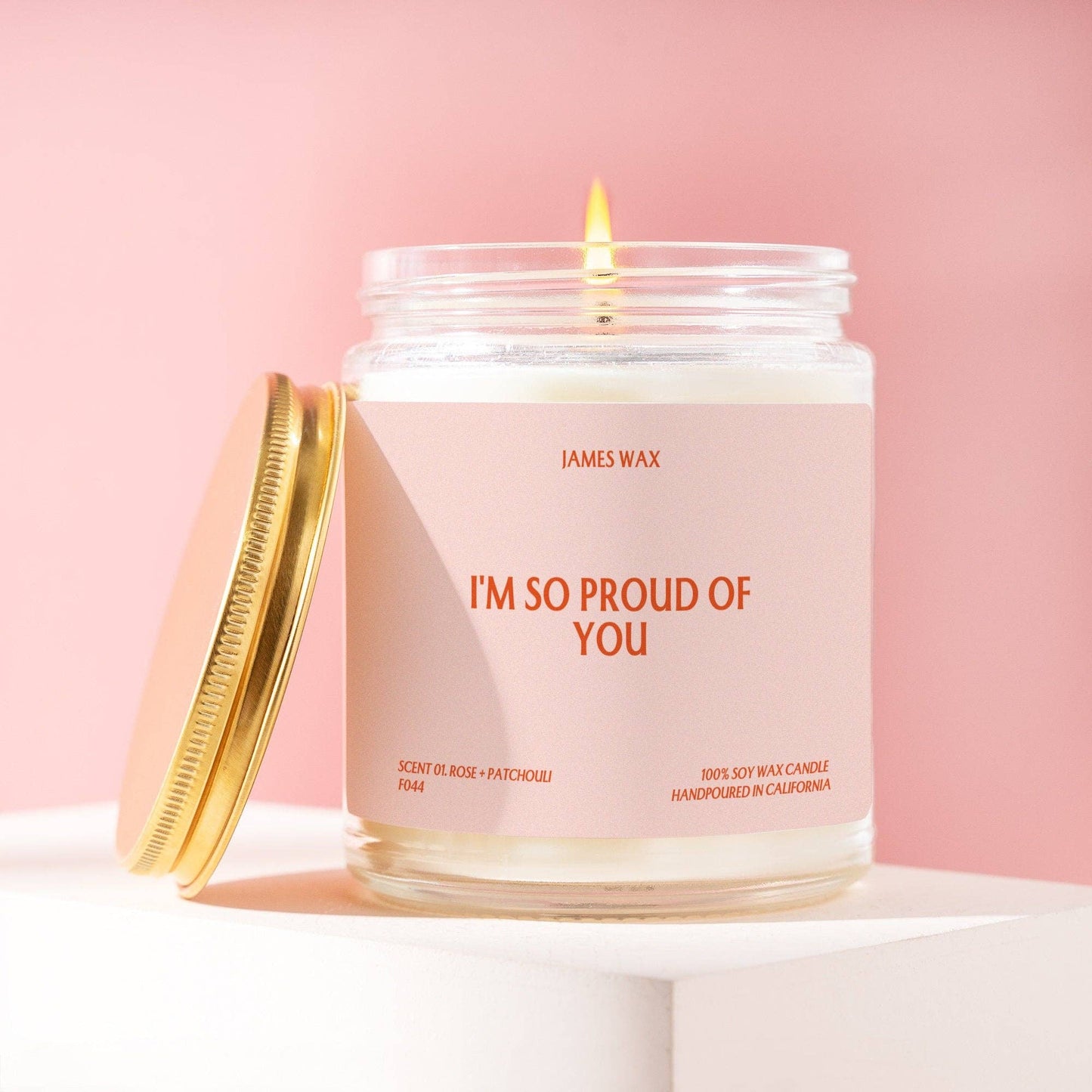 I'm So Proud of You Candle Achievement Gift Mimosa + Pineapple Scent