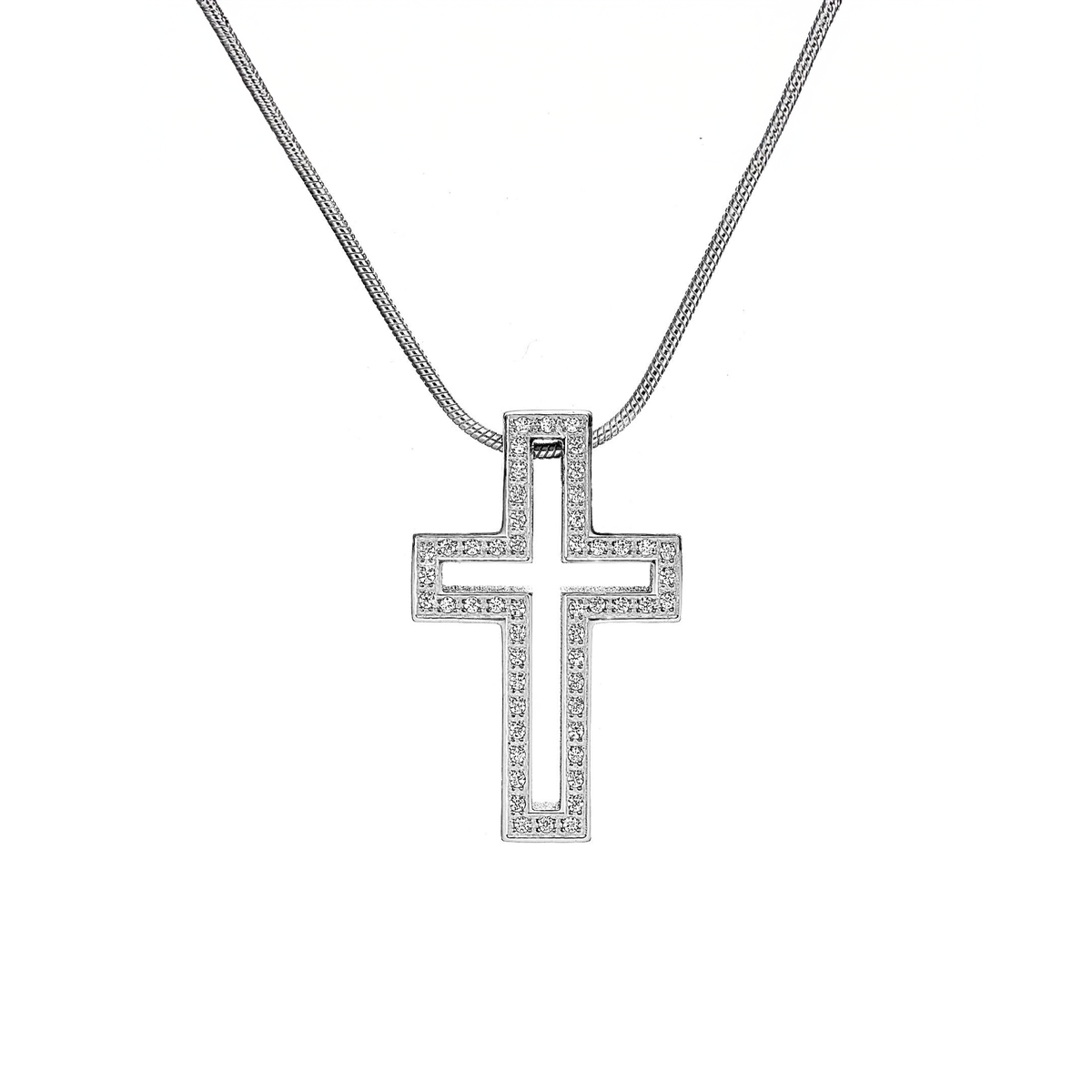 Lumière Cross Pendant