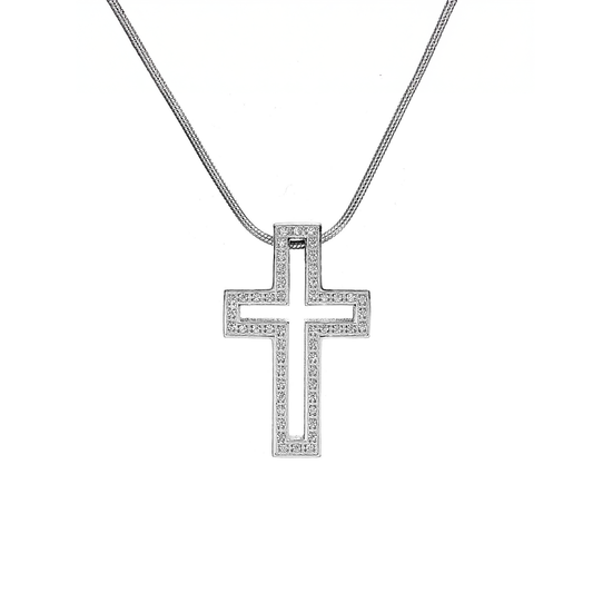 Lumière Cross Pendant