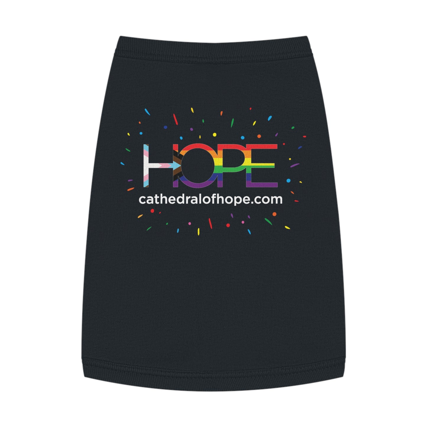 Hope Progress Pride Dog Tee